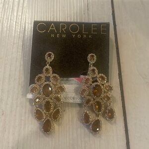 Fancy clip on earrings